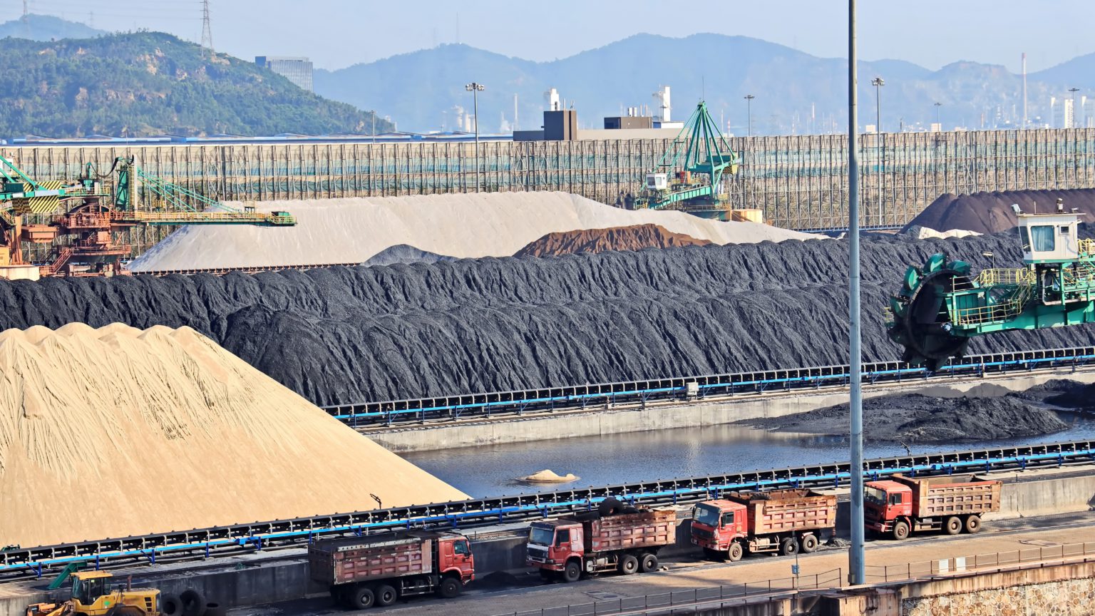 coal imported to china